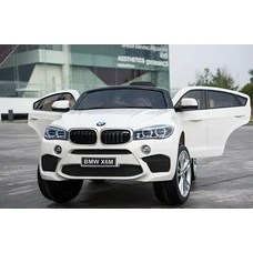 Детский электромобиль JJ2199EBLR-1 белый BMW с мягким сиденьем фото 41