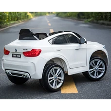Детский электромобиль JJ2199EBLR-1 белый BMW с мягким сиденьем фото 71