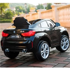 Детский электромобиль JJ2199EBLR-2 черный BMW с мягким сиденьем фото 14