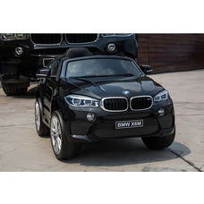 Детский электромобиль JJ2199EBLR-2 черный BMW с мягким сиденьем фото 63
