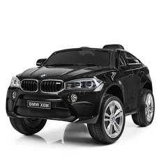 Детский электромобиль JJ2199EBLR-2 черный BMW с мягким сиденьем фото 92