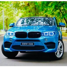 Детский электромобиль JJ2199EBLRS-4 синий BMW в автопокраске