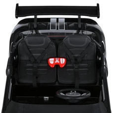 Двухместный детский электромобиль M 6107EBLR-2(24V) черный Ford с четырьмя моторами фото 18
