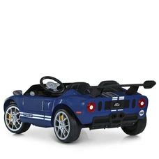 Двухместный детский электромобиль M 6107EBLR-4(24V) синий Ford с четырьмя моторами фото 31