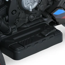 Детский мотоцикл на аккумуляторе M 6143EL-2 черный BMW фото 11