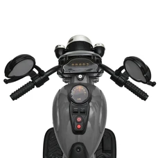 Детский мотоцикл M 5739EL-11 серый Harley-Davidson мягкое сиденье со спинкой фото 63
