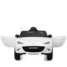 Детский электромобиль M 5846EBLR-1 белый Mazda с четырьмя моторами фото 18