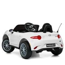 Детский электромобиль M 5846EBLR-1 белый Mazda с четырьмя моторами фото 15