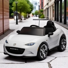 Детский электромобиль M 5846EBLR-1 белый Mazda с четырьмя моторами фото 63