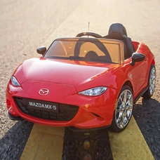 Детский электромобиль M 5846EBLR-3 красный Mazda с четырьмя моторами фото 14