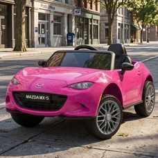 Детский электромобиль M 5846EBLR-8 розовый Mazda с четырьмя моторами