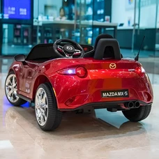 Детский электромобиль M 5846EBLRS-3 красный Mazda в автопокраске фото 14