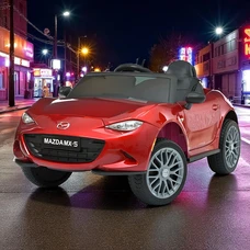 Детский электромобиль M 5846EBLRS-3 красный Mazda в автопокраске фото 37