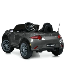 Детский электромобиль M 5846EBLRS-11 серый Mazda в автопокраске фото 18