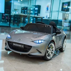 Детский электромобиль M 5846EBLRS-11 серый Mazda в автопокраске фото 54