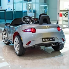 Детский электромобиль M 5846EBLRS-11 серый Mazda в автопокраске фото 63
