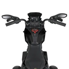 Детский мотоцикл M 5037EL-2 черный с мягким сиденьем фото 16