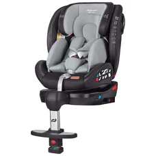 Автокресло Carrello Asteroid+ CRL-15801 Marble Grey светло-серое поворотное с опорной стойкой