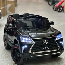 Детский электромобиль M 6140EBLRS-2 черный Lexus в автопокраске фото 92