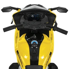 Детский мотоцикл M 6358EL-1 белый с мягким сиденьем фото 18
