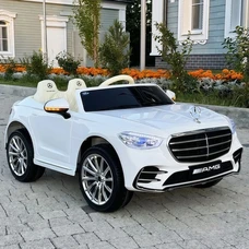 Детский электромобиль M 6020EBLR-1 белый Mercedes с четырьмя моторами