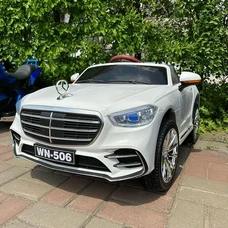 Детский электромобиль M 6020EBLR-1 белый Mercedes с четырьмя моторами фото 11
