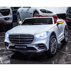 Детский электромобиль M 6020EBLR-1 белый Mercedes с четырьмя моторами фото 53