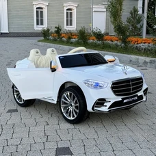 Детский электромобиль M 6020EBLR-1 белый Mercedes с четырьмя моторами фото 37