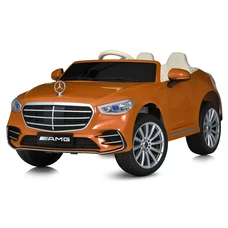 Детский электромобиль M 6020EBLR-7 оранжевый Mercedes с четырьмя моторами фото 14