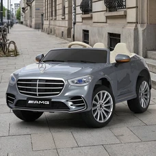 Детский электромобиль M 6020EBLR-12 серый Mercedes с четырьмя моторами фото 54
