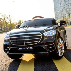 Детский электромобиль M 6020EBLRS-2 черный Mercedes в автопокраске