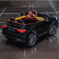 Детский электромобиль M 6020EBLRS-2 черный Mercedes в автопокраске фото 16