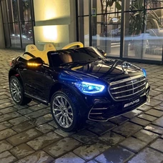 Детский электромобиль M 6020EBLRS-2 черный Mercedes в автопокраске фото 53