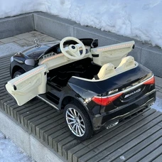 Детский электромобиль M 6020EBLRS-2 черный Mercedes в автопокраске фото 37