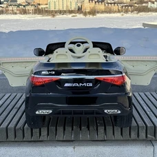 Детский электромобиль M 6020EBLRS-2 черный Mercedes в автопокраске фото 41