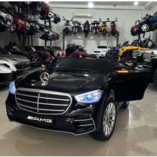 Детский электромобиль M 6020EBLRS-2 черный Mercedes в автопокраске фото 63