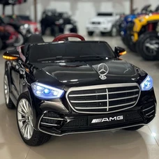 Детский электромобиль M 6020EBLRS-2 черный Mercedes в автопокраске фото 71