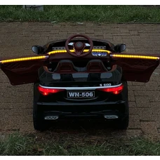 Детский электромобиль M 6020EBLRS-2 черный Mercedes в автопокраске фото 92