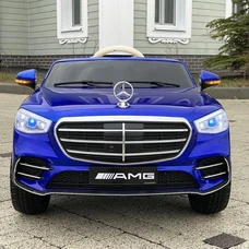 Детский электромобиль M 6020EBLRS-4 синий Mercedes в автопокраске фото 14