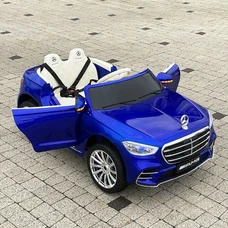 Детский электромобиль M 6020EBLRS-4 синий Mercedes в автопокраске фото 37