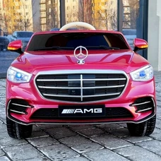 Детский электромобиль M 6020EBLRS-8 розовый Mercedes в автопокраске фото 14