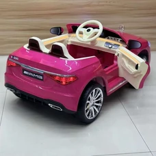 Детский электромобиль M 6020EBLRS-8 розовый Mercedes в автопокраске фото 11
