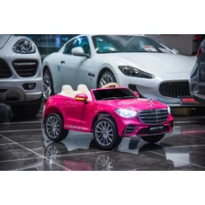 Детский электромобиль M 6020EBLRS-8 розовый Mercedes в автопокраске фото 31