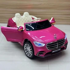 Детский электромобиль M 6020EBLRS-8 розовый Mercedes в автопокраске фото 53