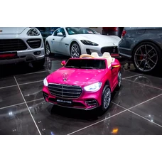 Детский электромобиль M 6020EBLRS-8 розовый Mercedes в автопокраске фото 18
