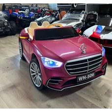 Детский электромобиль M 6020EBLRS-8 розовый Mercedes в автопокраске фото 41