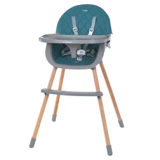 Стульчик для кормления El Camino Lumi ME 1111 Teal бирюзовый с регулируемой высотой