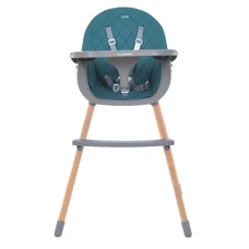 Стульчик для кормления El Camino Lumi ME 1111 Teal бирюзовый с регулируемой высотой фото 14