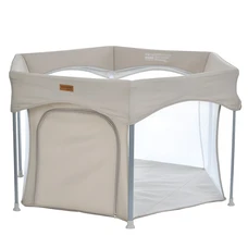 Детский манеж El Camino Swift 6 ME 1195 Beige бежевый с матрасиком