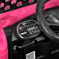 Детский электромобиль M 6356EBLR-8 розовый Jeep с пультом управления фото 86